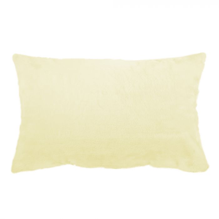 White Yeti pillow rectangular 