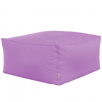 Light purple pouffe table outdoor