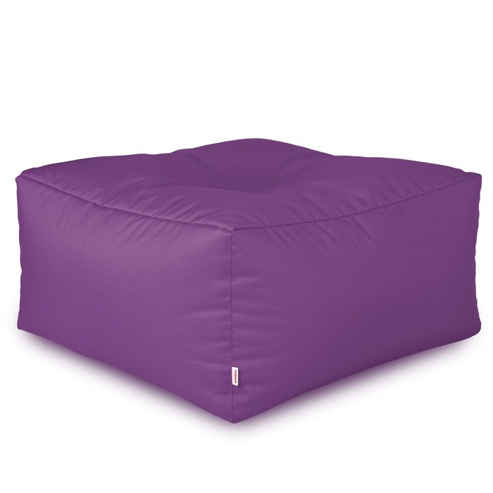 Purple pouffe table outdoor