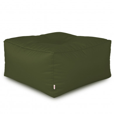 Dark green pouffe table outdoor