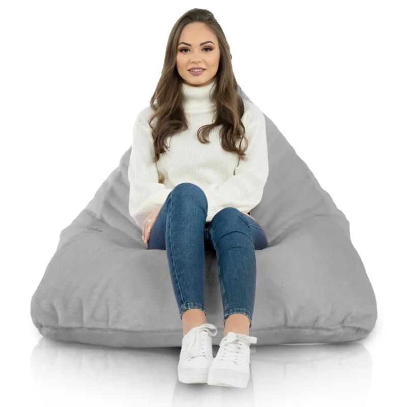 Bermuda XL Floor Seat Bean bag - Yeti Faux Fur – view 4