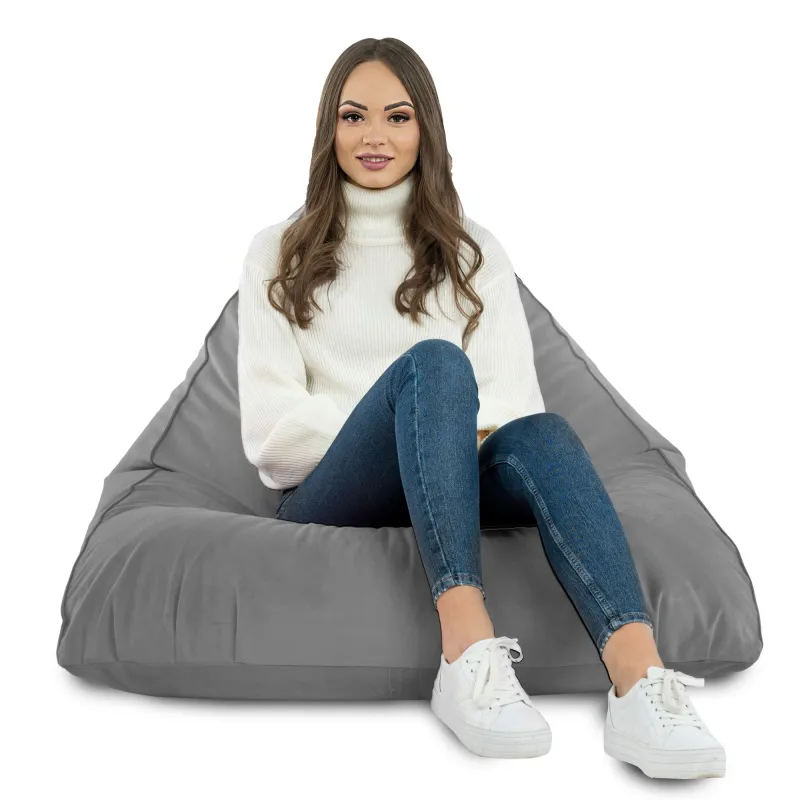 Bermuda XL Floor Seat Bean bag - Soft Velvet – view 50