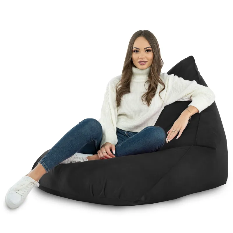 Bermuda XL Floor Seat Bean bag - Soft Velvet – view 25