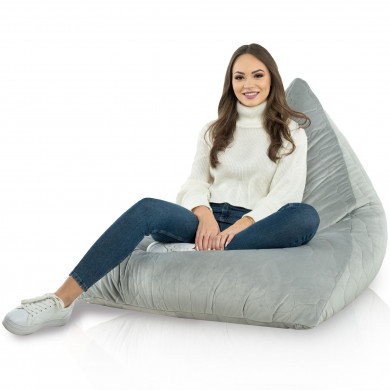 Quilted glamour bean bag Bermuda 