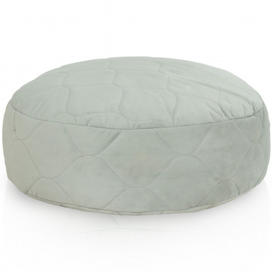 Quilted glamour footstool 