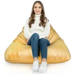 Versatile bean bag for outdoor use, ideal for gardens or patios