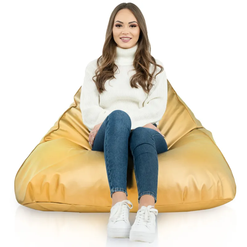 Versatile bean bag for outdoor use, ideal for gardens or patios