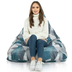 Bermuda XL Floor Seat Bean bag - Premium Printed Fabric – view 71