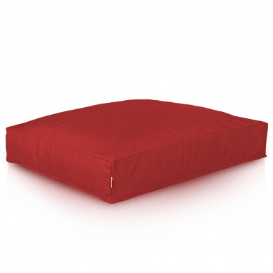 Dark red dog cushions outdoor