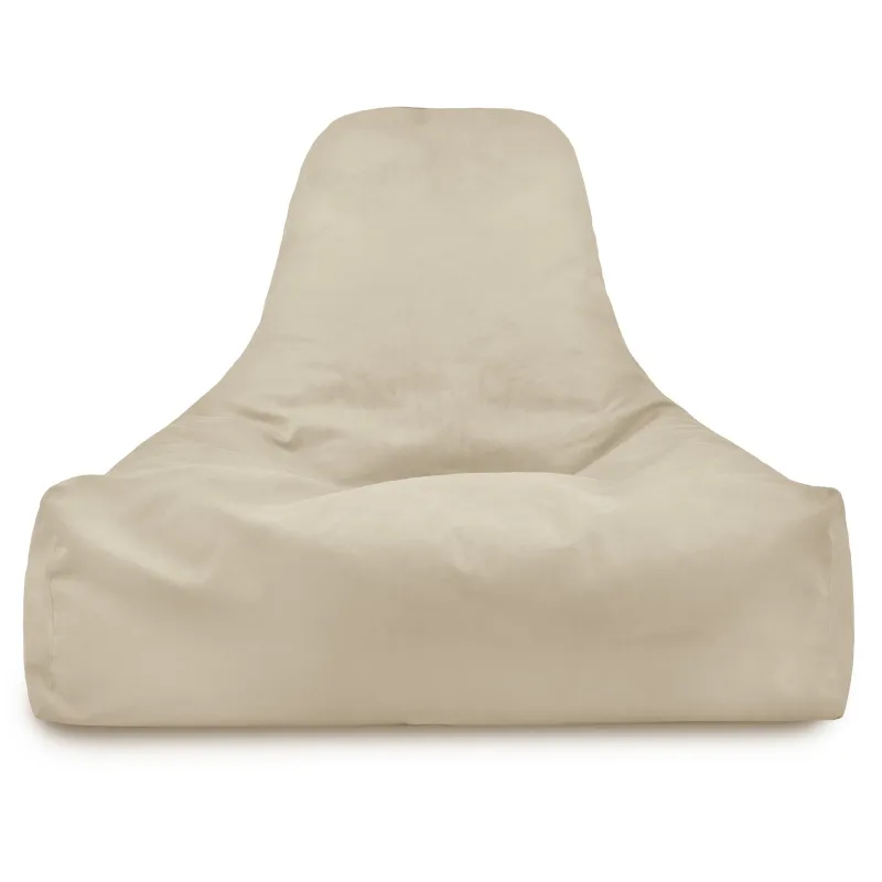 Bali Bean Bag Chair with Backrest - Soft Velvet – view 107