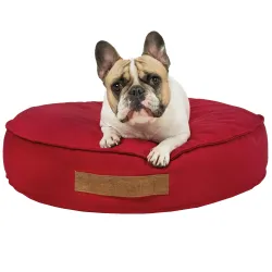 Round pet bed for dog and cat 50 cm - Soft Velvet – view 30