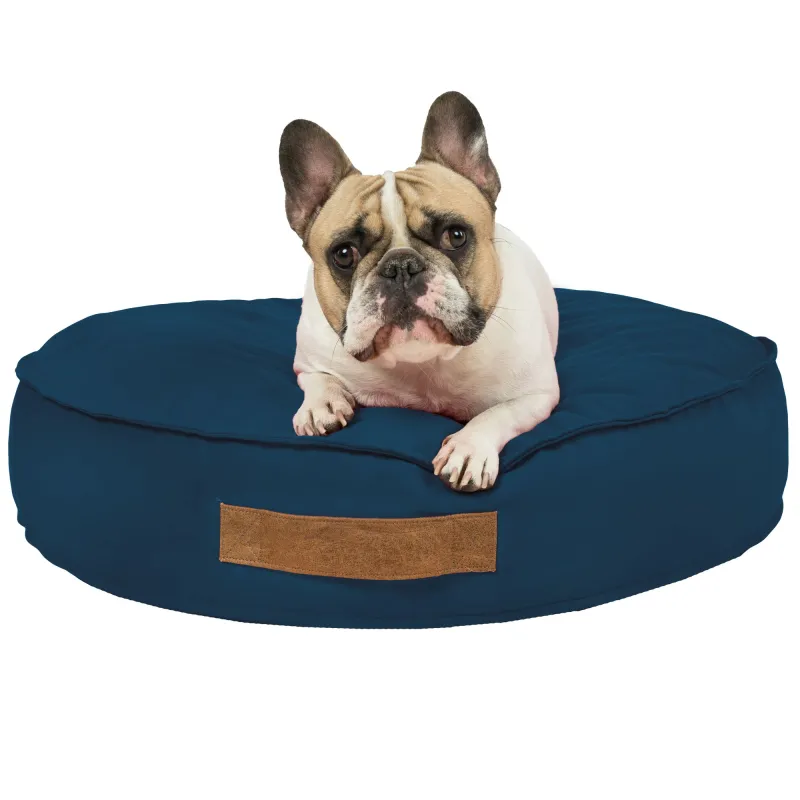 Round pet bed for dog and cat 50 cm - Soft Velvet – view 26