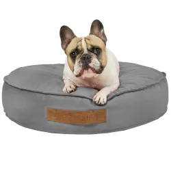 Round pet bed for dog and cat 50 cm - Soft Velvet – view 22