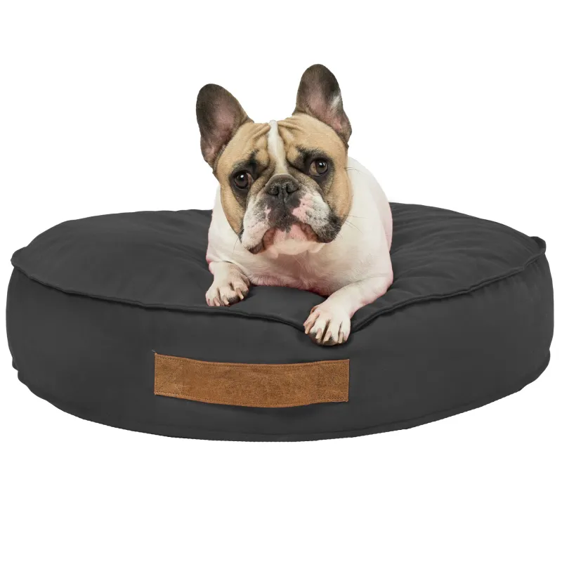 Round pet bed for dog and cat 50 cm - Soft Velvet – view 24