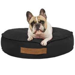 Round pet bed for dog and cat 50 cm - Soft Velvet – view 25