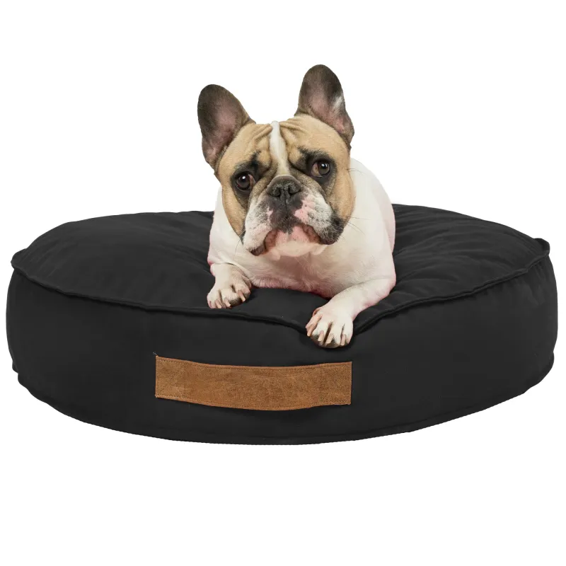 Round pet bed for dog and cat 50 cm - Soft Velvet – view 25