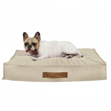 Pearl Rectangular Dog Beds Velvet