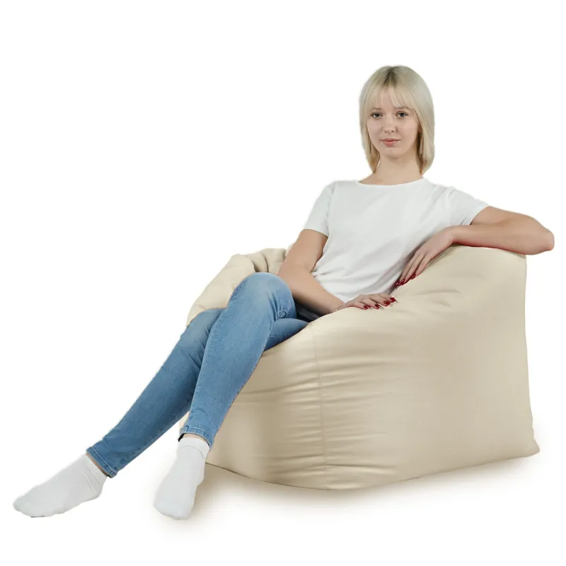 Amalfi Cube Bean Bag Chair - Soft Velvet – view 18
