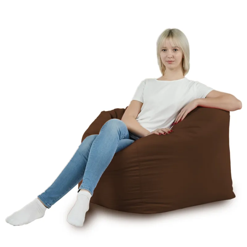 Amalfi Cube Bean Bag Chair - Soft Velvet – view 20