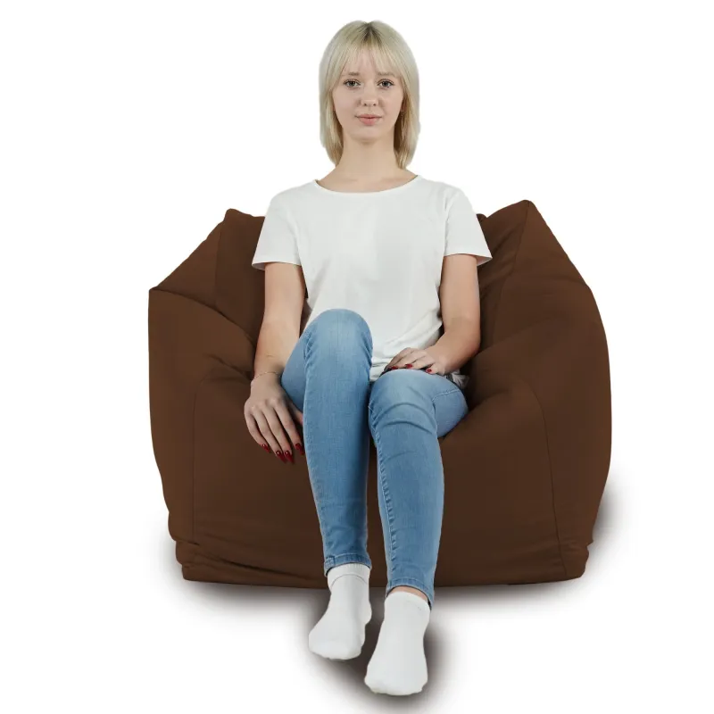 Amalfi Cube Bean Bag Chair - Soft Velvet – view 36