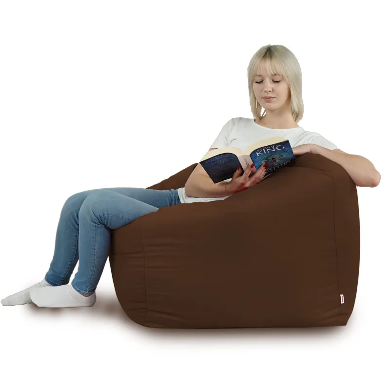 Amalfi Cube Bean Bag Chair - Soft Velvet – view 52