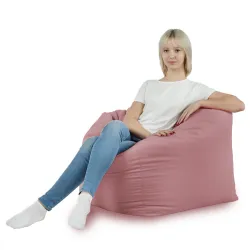 Amalfi Cube Bean Bag Chair - Soft Velvet – view 21