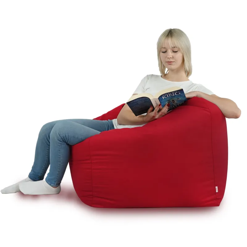 Amalfi Cube Bean Bag Chair - Soft Velvet – view 55