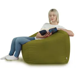 Amalfi Cube Bean Bag Chair - Soft Velvet – view 57