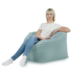 Amalfi Cube Bean Bag Chair - Soft Velvet – view 27