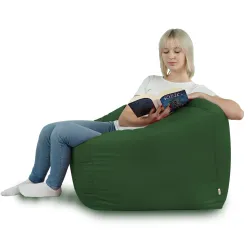 Amalfi Cube Bean Bag Chair - Soft Velvet – view 58