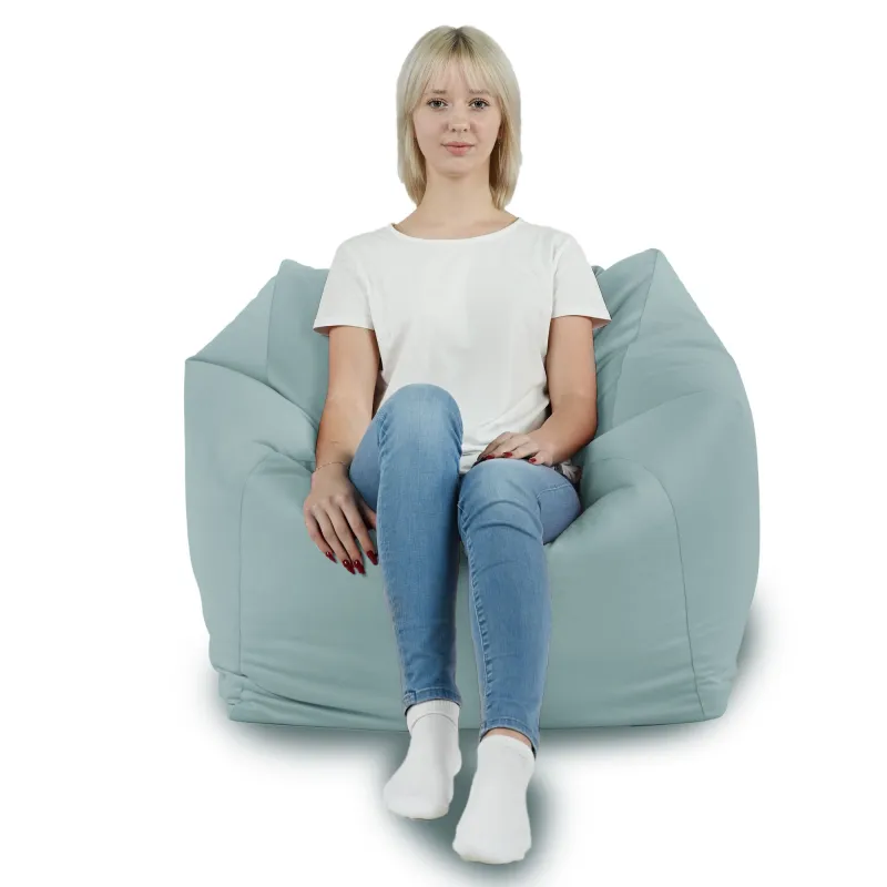 Amalfi Cube Bean Bag Chair - Soft Velvet – view 43