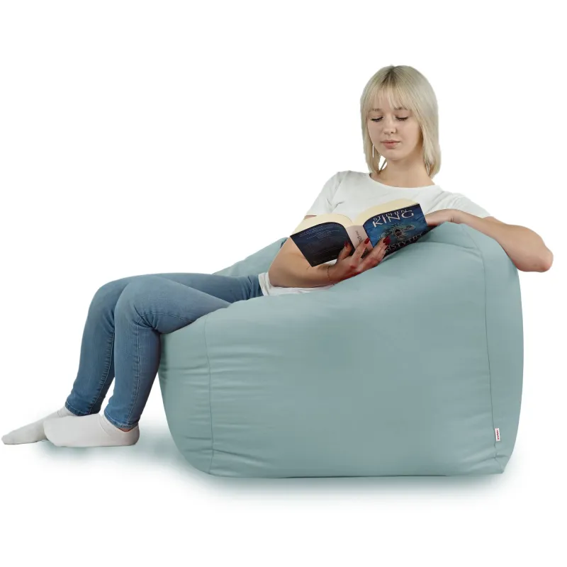 Amalfi Cube Bean Bag Chair - Soft Velvet – view 59