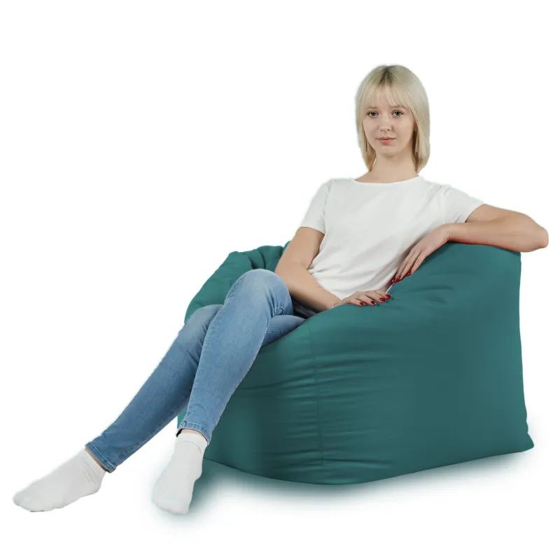 Amalfi Cube Bean Bag Chair - Soft Velvet – view 28
