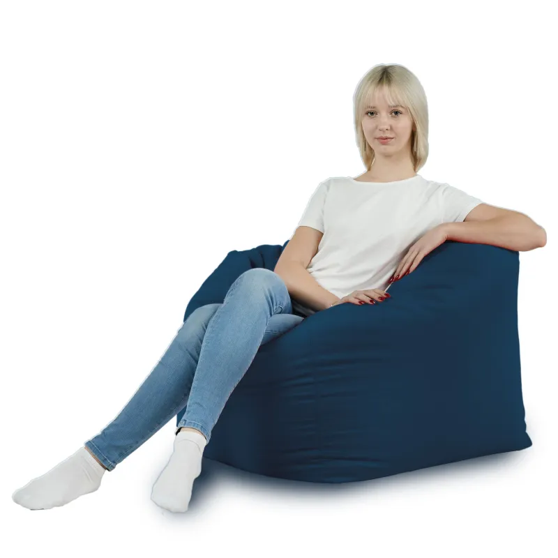 Amalfi Cube Bean Bag Chair - Soft Velvet – view 29