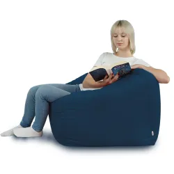 Amalfi Cube Bean Bag Chair - Soft Velvet – view 61