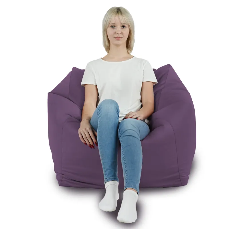 Amalfi Cube Bean Bag Chair - Soft Velvet – view 46