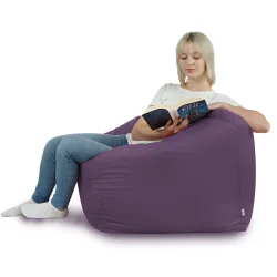 Amalfi Cube Bean Bag Chair - Soft Velvet – view 62