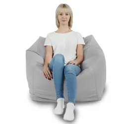 Amalfi Cube Bean Bag Chair - Soft Velvet – view 47