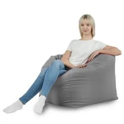 Amalfi Cube Bean Bag Chair - Soft Velvet – view 32