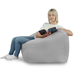 Amalfi Cube Bean Bag Chair - Soft Velvet – view 63