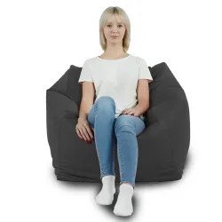 Amalfi Cube Bean Bag Chair - Soft Velvet – view 49