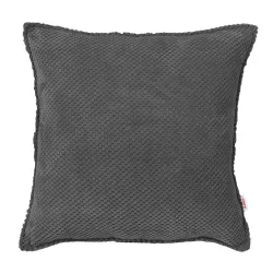 Square decorative pillow - Dot Textured Velvet