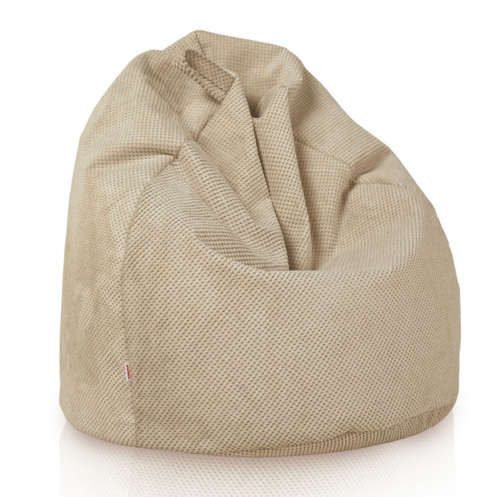 Beige Dot bean bag children