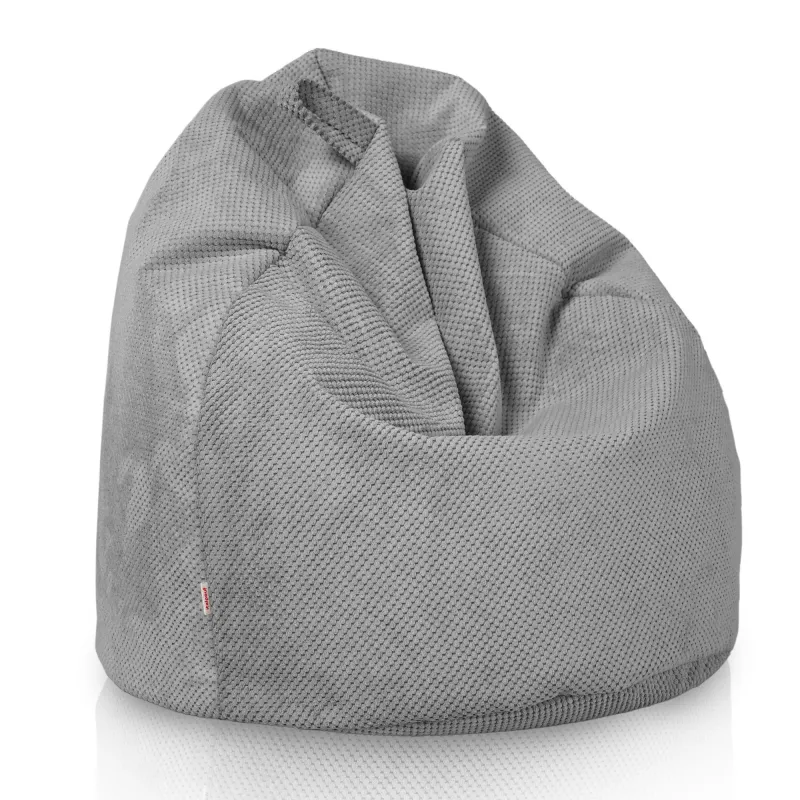 Giant Adult Bean Bag Chair XXL - Dot Textured Velvet – view 9