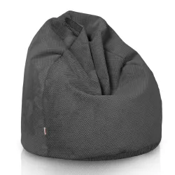 Adult Bean Bag Chair - Dot Textured Velvet