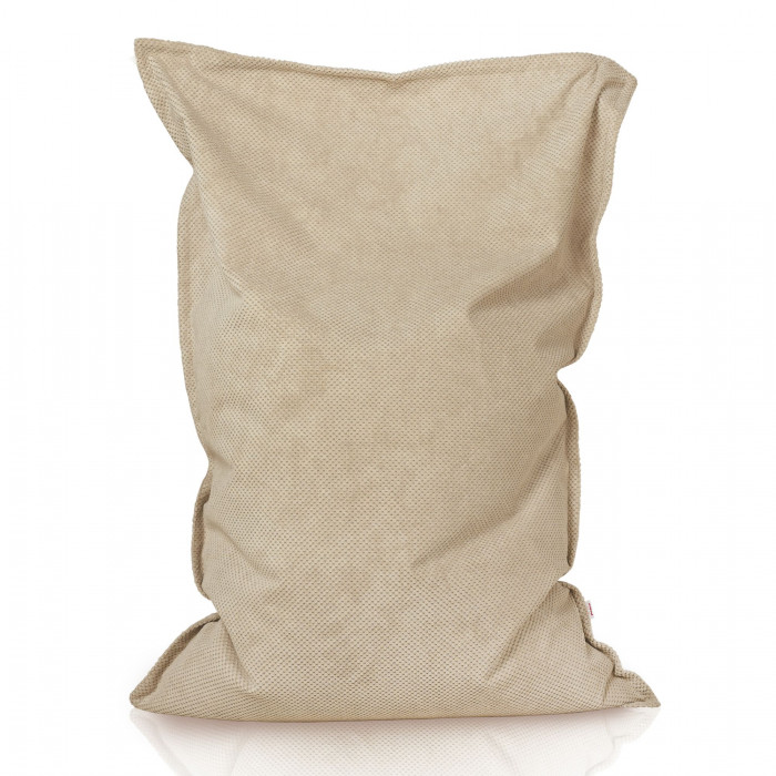 Beige Dot bean bag pillow children