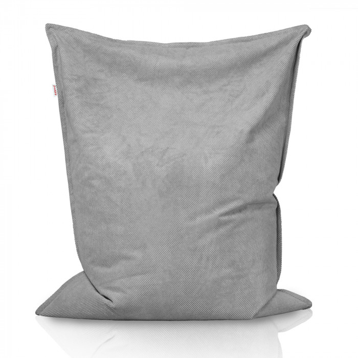 Light Gray Dot bean bag giant pillow XXL