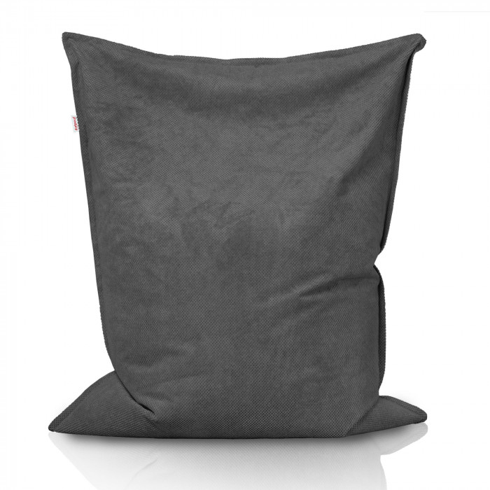 Gray Dot bean bag giant pillow XXL