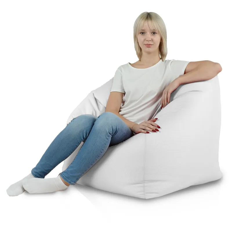 Versatile bean bag chair for indoor and outdoor lounging
