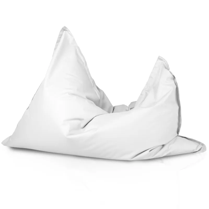 White bean bag giant pillow XXL outdoor